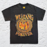 Wu-Tang Clan - Forever Galaxy - Black Vintage T-shirt